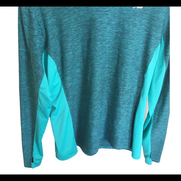 NEW BALANCE Cold Weather Tech Hoodie With Long Sleeves Green Size XL - Picture 5 of 9